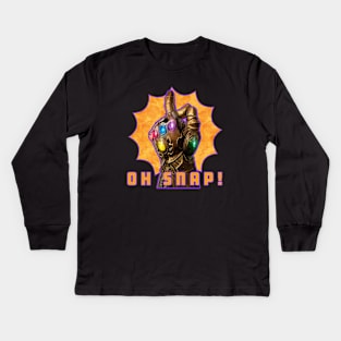 Oh Snap Kids Long Sleeve T-Shirt